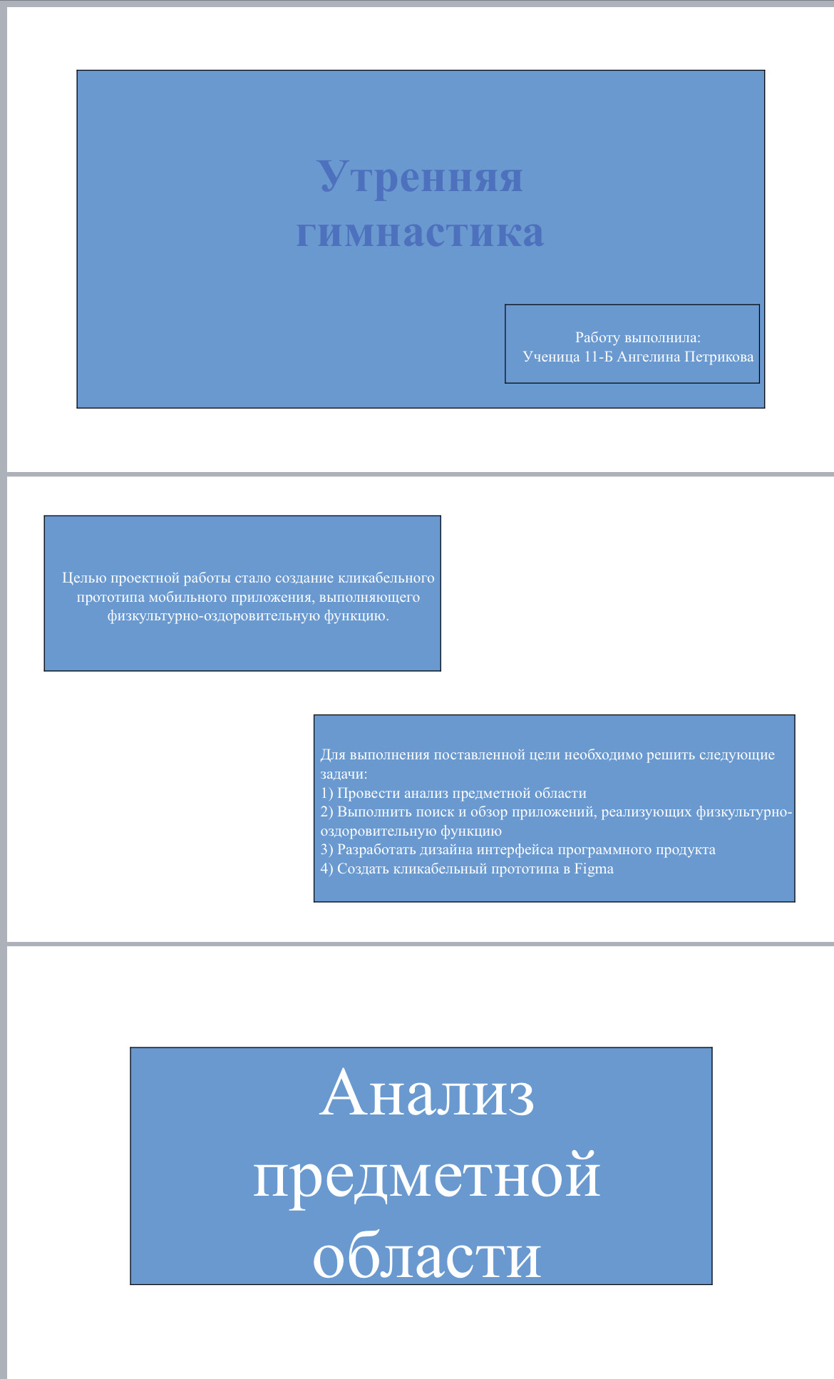 Создание кликабельного прототипа приложения 