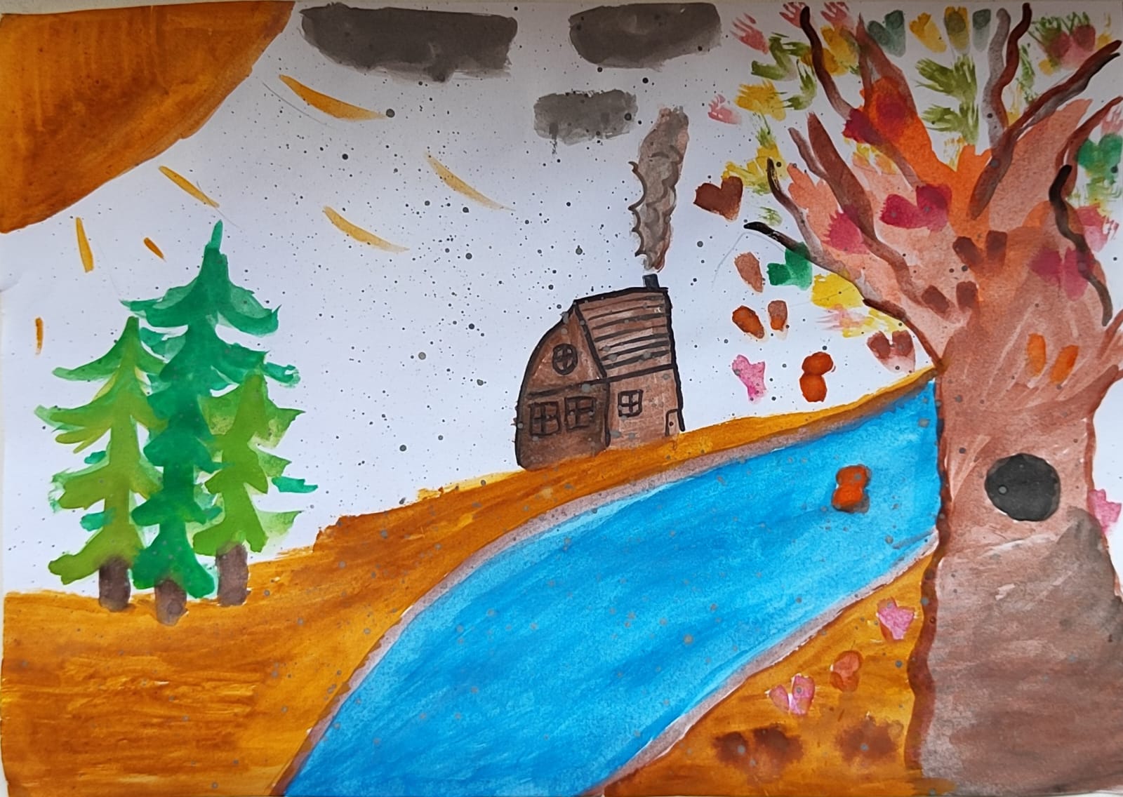 Рисунок про осень