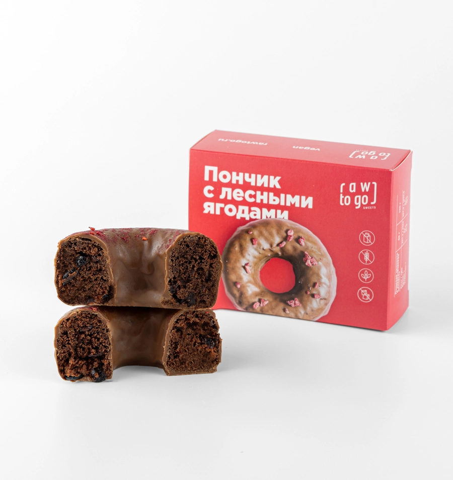 Товар Пончик с Лесными Ягодами