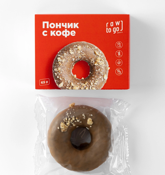 Товар Пончик с кофе