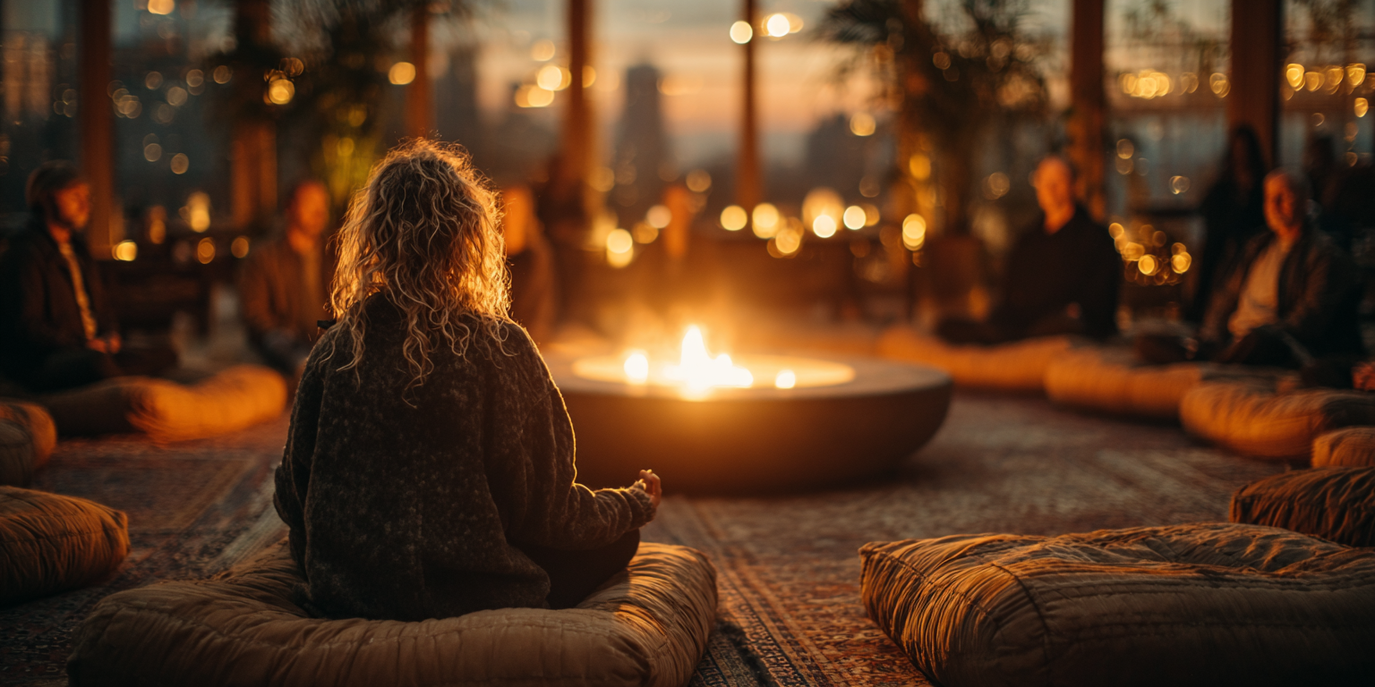 Групповые медитации. Как энергия людей усиливает практику сильнее, чем тишина в одиночку