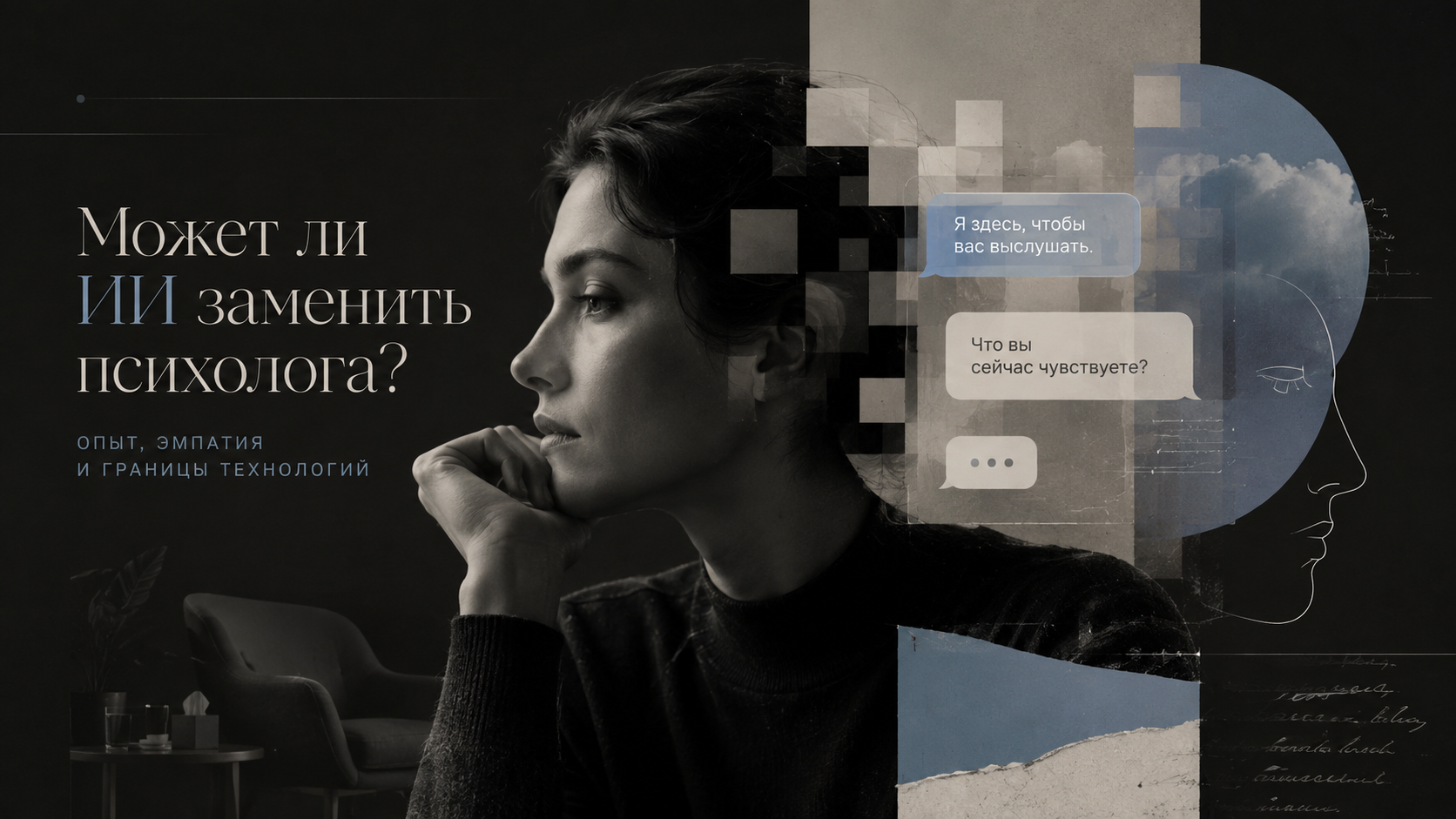 Может ли искусственный интеллект (ИИ) заменить психолога?