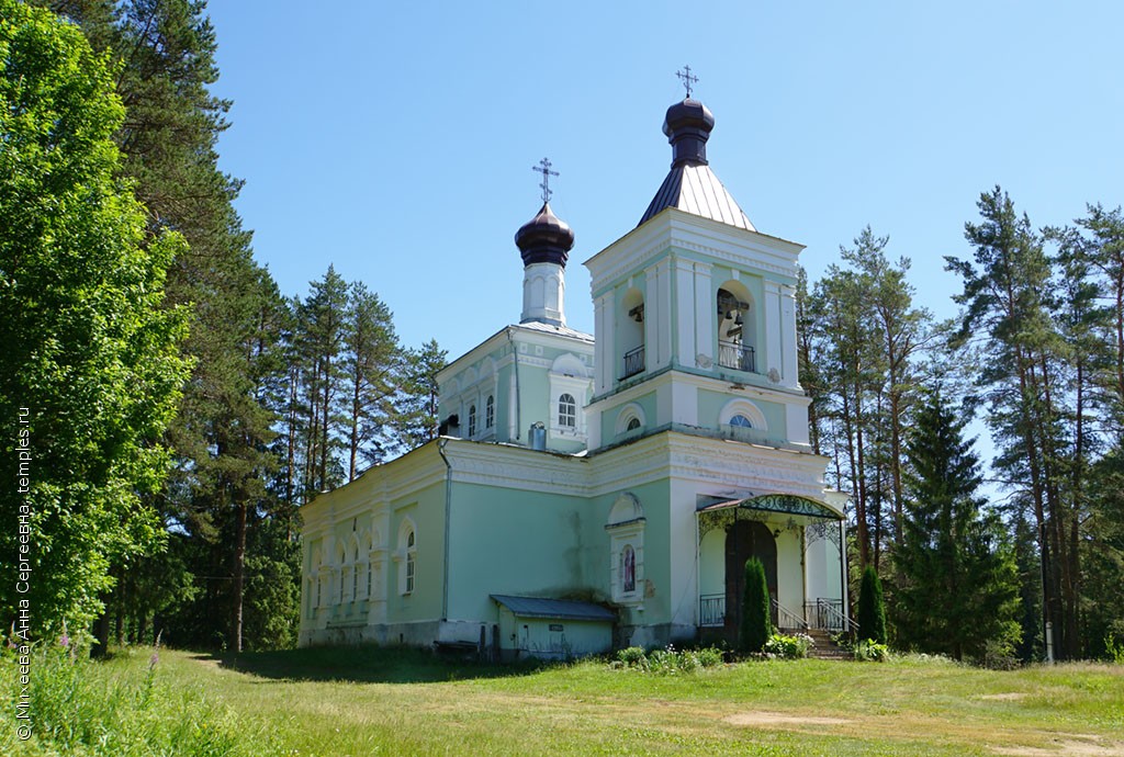 Церковь в честь Троицы Живоначальной на погосте Серемха (Скит Нило-Столобенской пустыни)