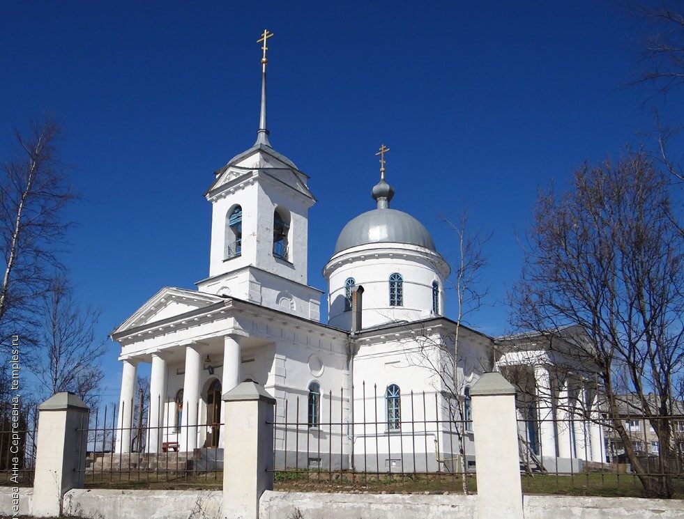 Церковь в честь Преображения Господня в с. Куженкино