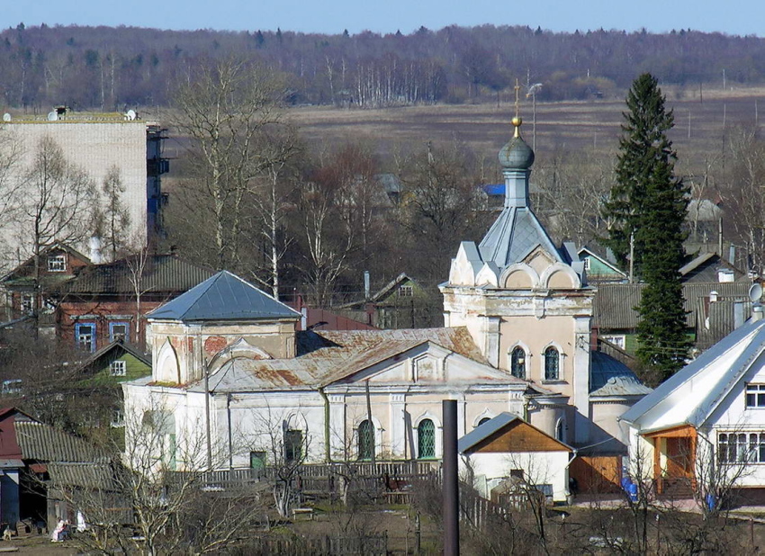 Церковь в честь Рождества Христова на горе в г. Кашин