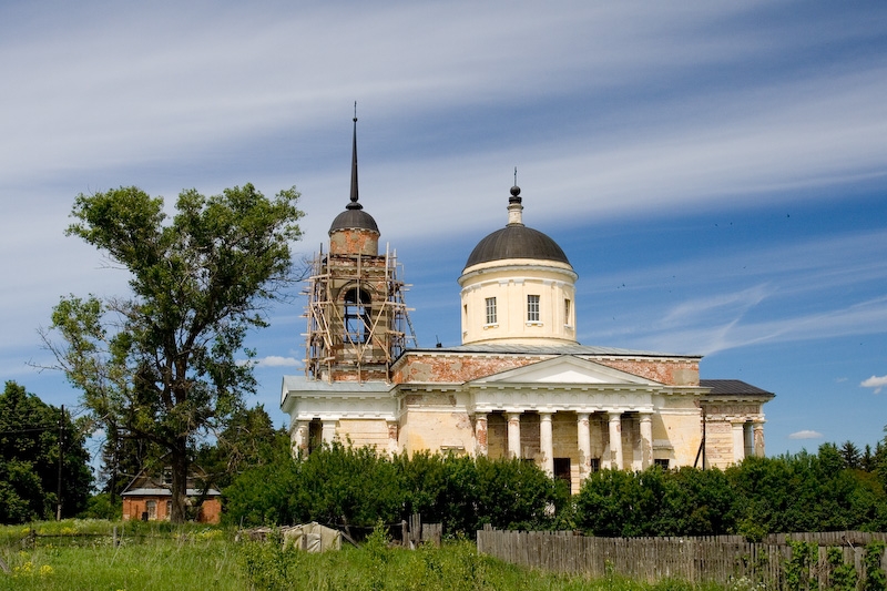Церковь в честь Вознесения Господня в д. Дудино