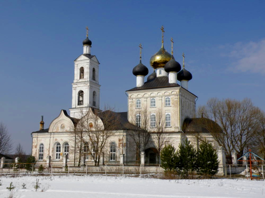 Церковь в честь Воздвижения Креста Господня в с. Свердлово