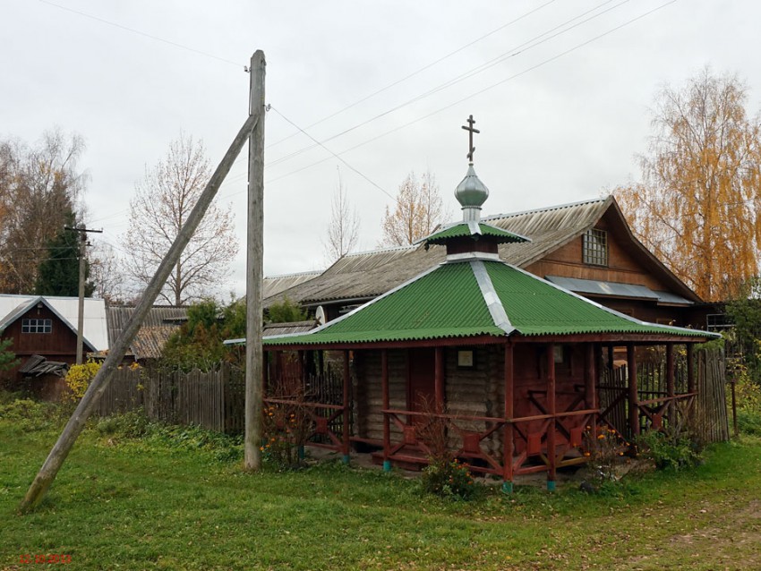 Часовня в честь Казанской иконы Божией Матери в д. Липовец