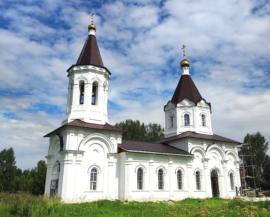 Церковь в честь Троицы Живоначальной в с. Заборовье