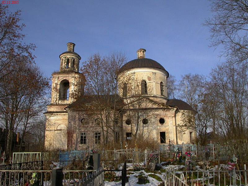 Церковь в честь Рождества Христова в д. Ильинское