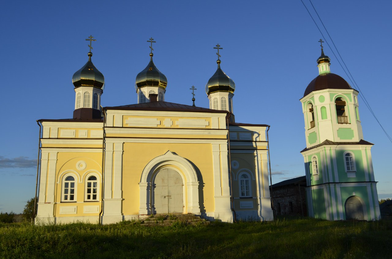 Церковь в честь преподобного Нила Столобенского в д. Жабны (Свято-Никольский скит мужского монастыря «Нило-Столобенская пустынь»)