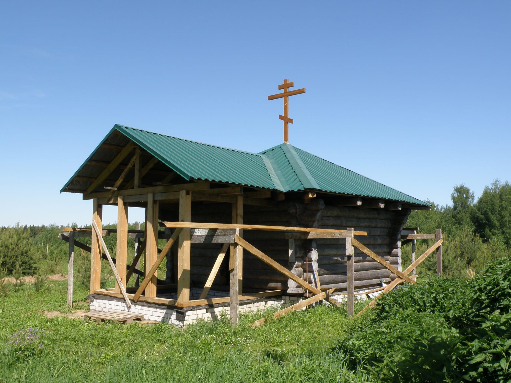 Часовня в честь Серафима Вырицкого в д. Игнатово