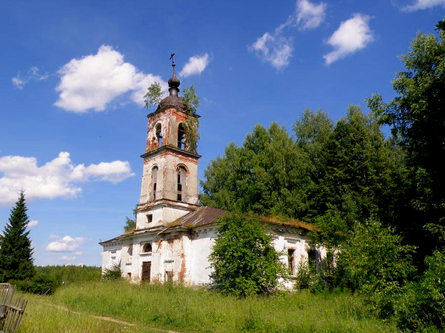 Церковь в честь Преображения Господня в д. Спас на Сози (Скит Николаевского Малицкого монастыря)
